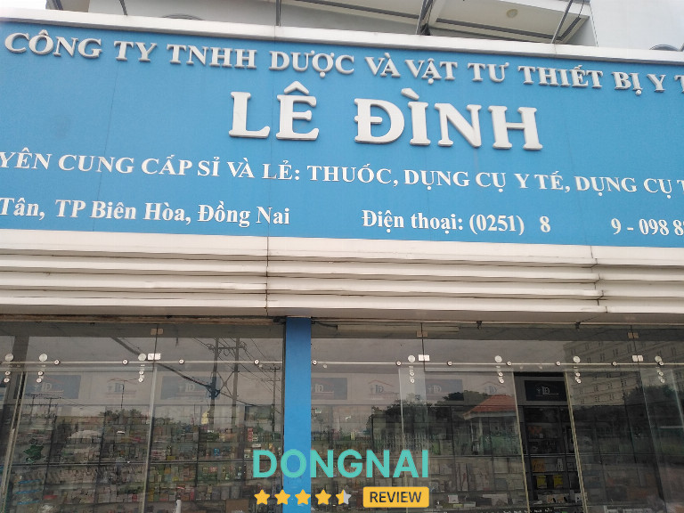 Công ty TNHH Dược và Thiết bị y tế Lê Đình - N3/12 Ql 51, KP1, Long Bình Tân