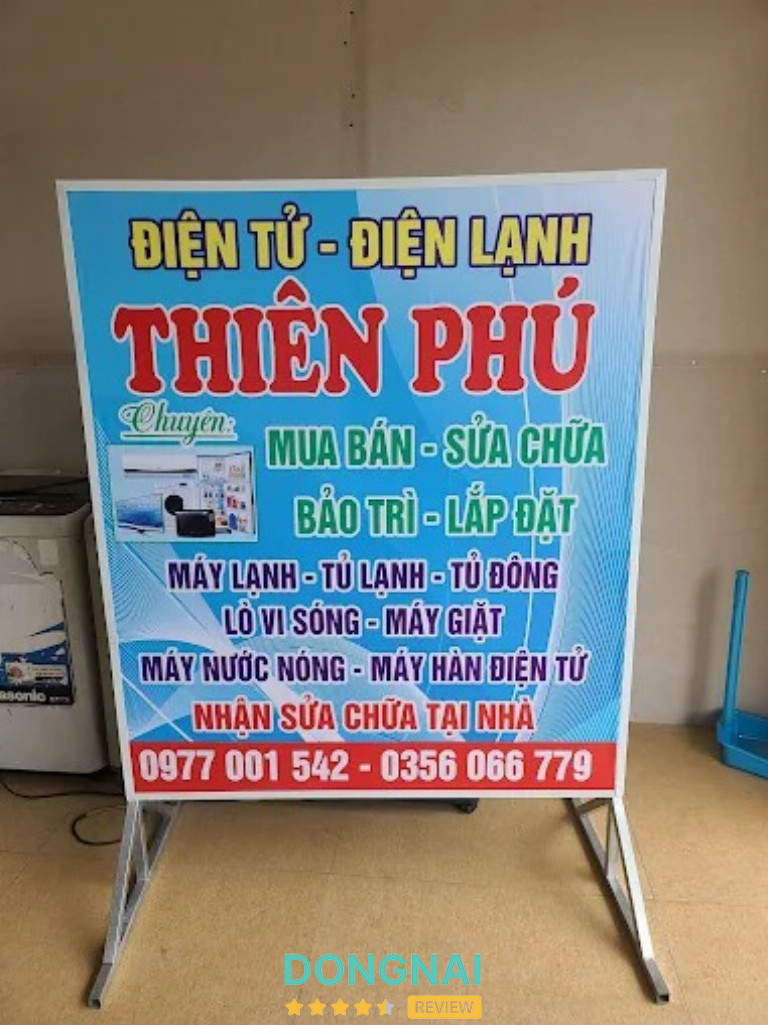 Điện tử Điện lạnh Thiên Phú - 245/12, Tổ 33, KP5A, P. Long Bình