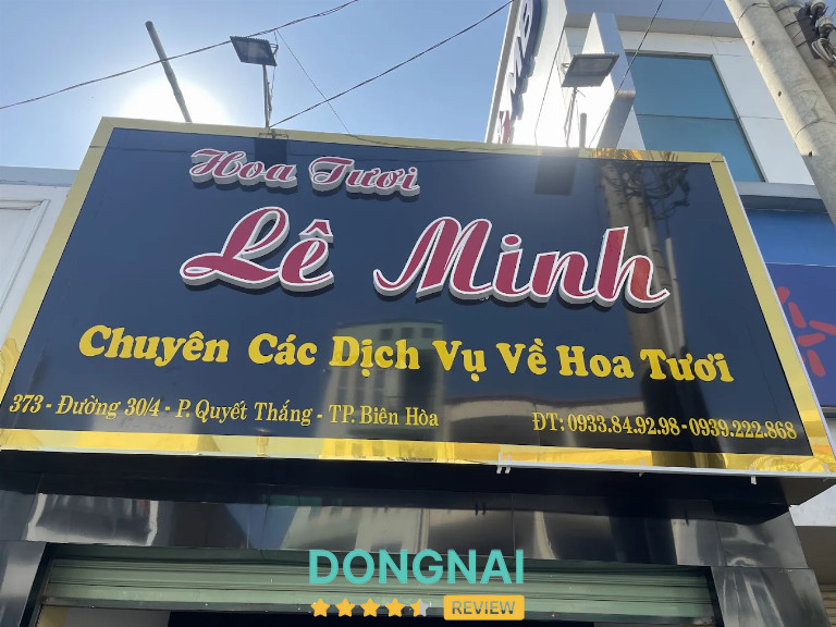 Bài viết đánh giá về Hoa tươi Lê Minh: 373 Đường 30 Tháng 4, P. Trấn Biên, Đồng Nai