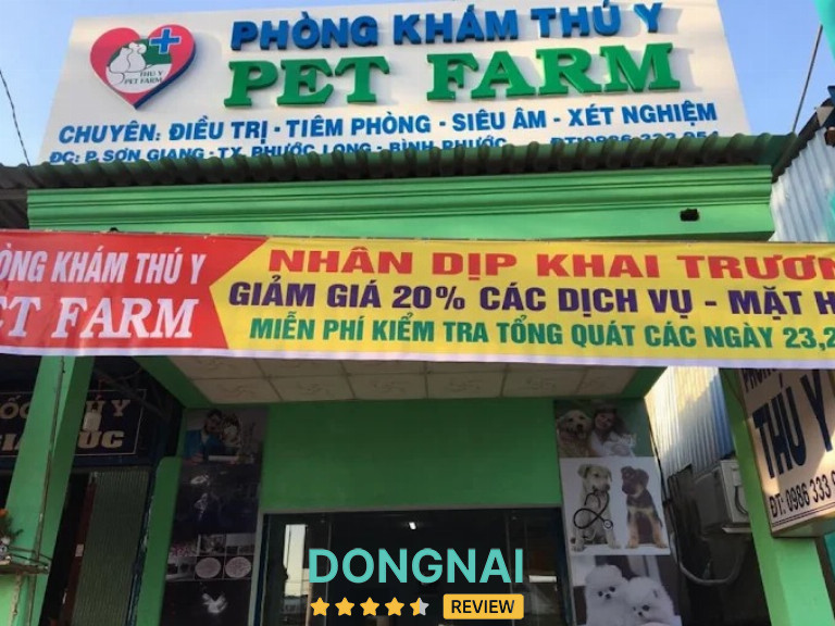 Phòng Khám Thú Y Pet Farm - Phước Long