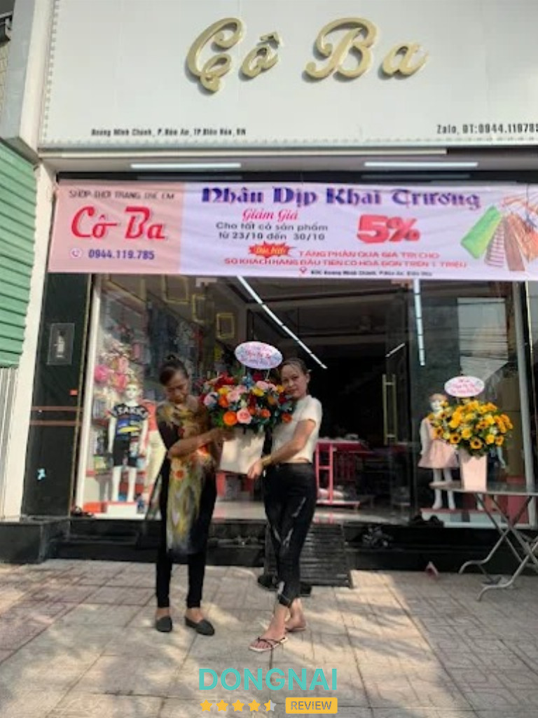 Thời trang trẻ em Cô Ba - Hoàng Minh Chánh