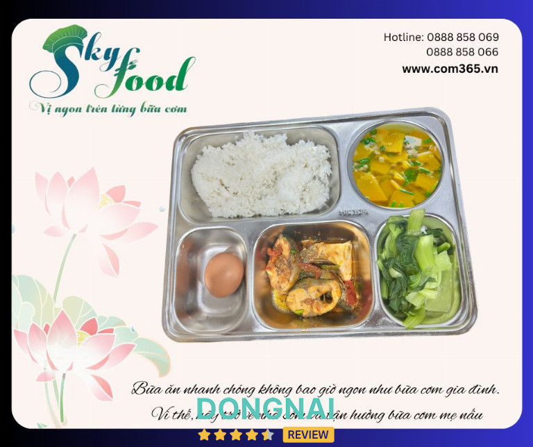 Suất Ăn Công Nghiệp SkyFood - Y3C, tổ 9, khu phố 4, P. Tân Hiệp