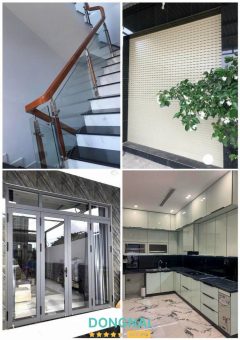 Đơn vị thi công cầu thang kính ở Biên Hòa