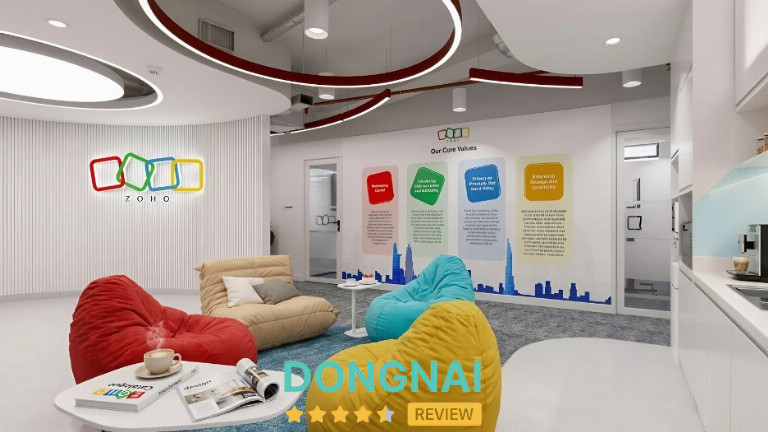 Dự án thiết kế và thi công văn phòng Công ty Công nghệ ZoHo từ Inter Office