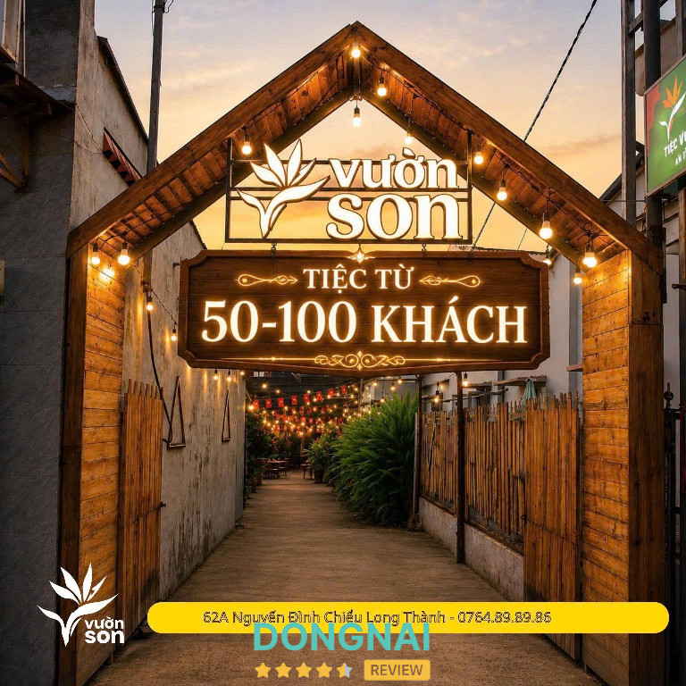 Vườn Son - 62A Nguyễn Đình Chiểu