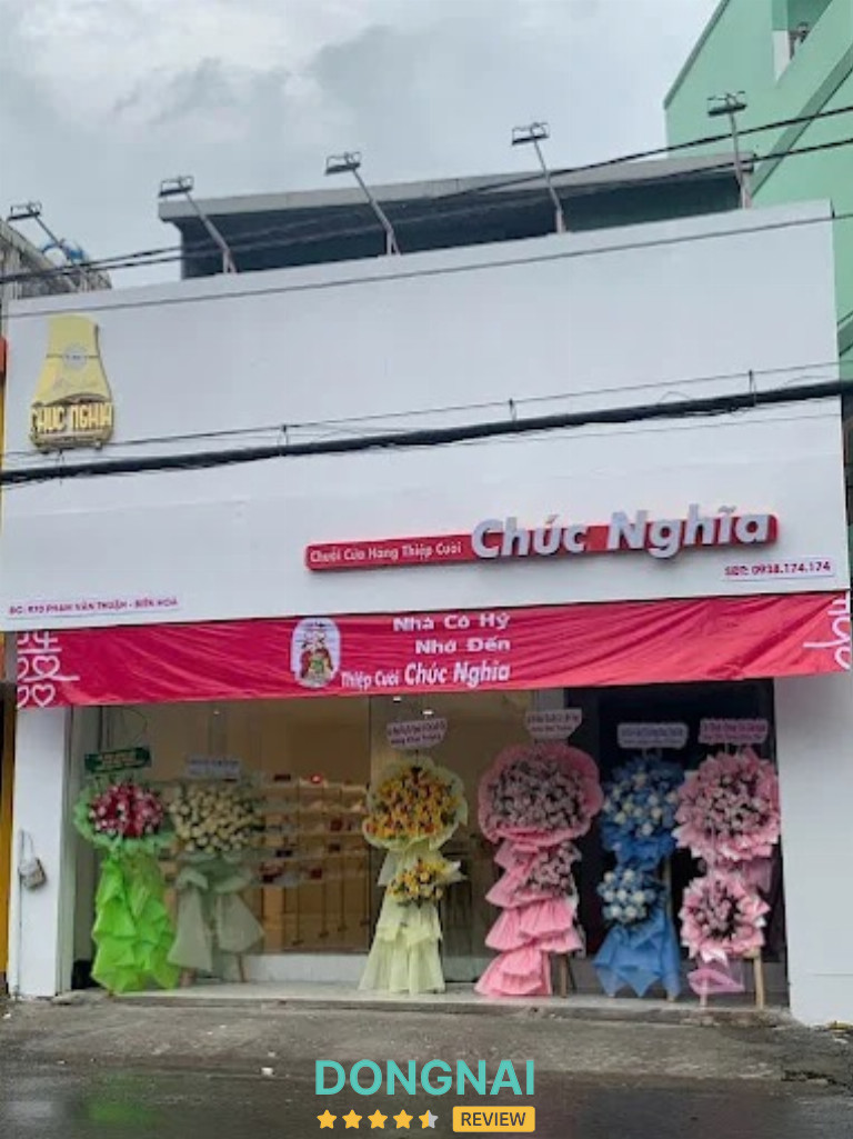 Thiệp Cưới Chúc Nghĩa - 968 Phạm Văn Thuận