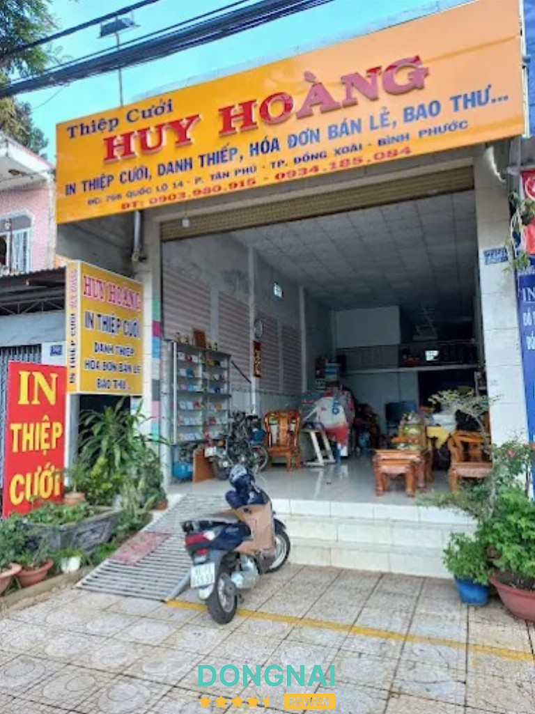 tiệm in thiệp cưới ở Đồng Xoài