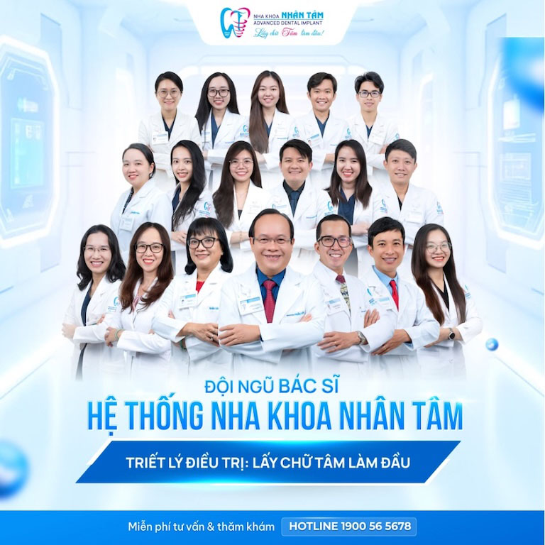 Đội ngũ bác sĩ Nha khoa Nhân Tâm