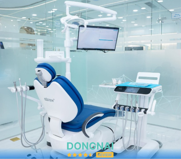 Không gian điều trị hiện đại tại hệ thống Nha khoa Nhân Tâm