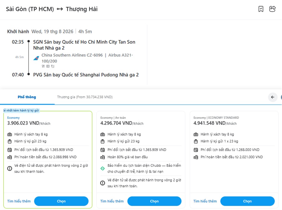Cách chọn hãng bay phù hợp cho hành trình quốc tế