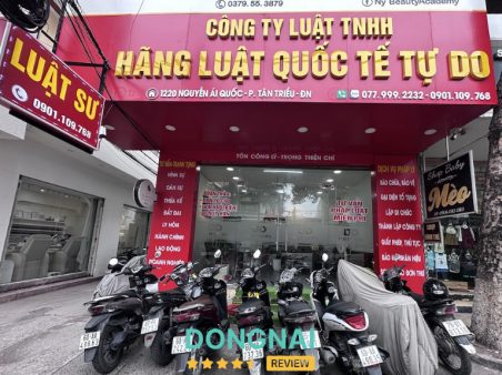 Văn phòng luật sư ở Biên Hòa Hãng luật tự do
