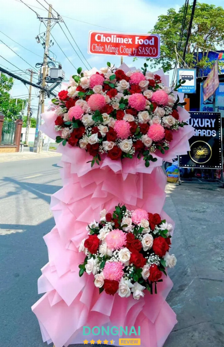 Shop hoa khai trương ở Đồng Nai
