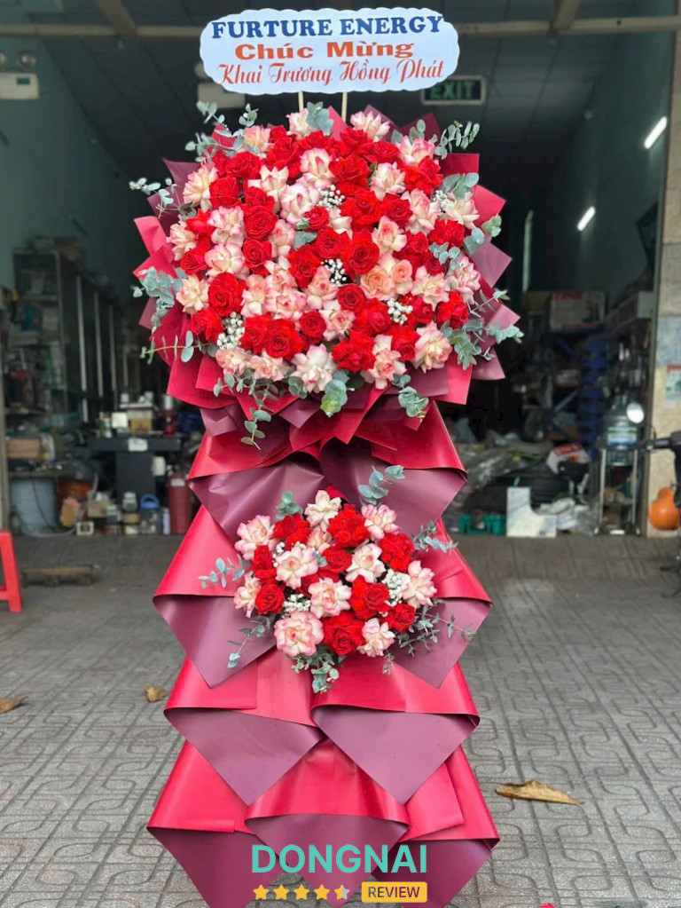 Shop hoa khai trương ở Đồng Nai